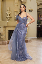Load image into Gallery viewer, Wholesale Long Pageant Dress A-Line Sequin Formal Gown By LA8175