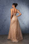 Load image into Gallery viewer, Wholesale Long Pageant Dress A-Line Sequin Formal Gown By LA8175B
