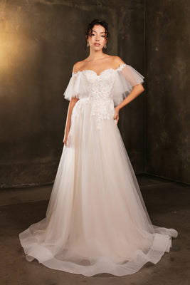 Wholesale Bridal Dress Sweetheart Beaded A-Line Wedding Gown By LA8180