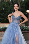 Load image into Gallery viewer, Wholesale Long Formal Dress Strapless Corset A-Line Gown By LA8184 - - Dress LA Merchandise
