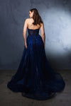 Load image into Gallery viewer, Wholesale Long Formal Dress Strapless Corset A-Line Gown By LA8184 - - Dress LA Merchandise
