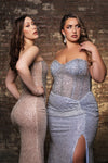 Load image into Gallery viewer, Wholesale Prom Dress Sweetheart Mermaid Sequin Gala Gown By LA8185 - - Dress LA Merchandise