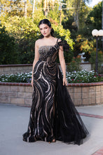 Load image into Gallery viewer, Wholesale Formal Dress Asymmetrical Sleeveless Gala Gown By LA8192
