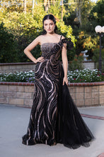 Load image into Gallery viewer, Wholesale Formal Dress Asymmetrical Sleeveless Gala Gown By LA8192
