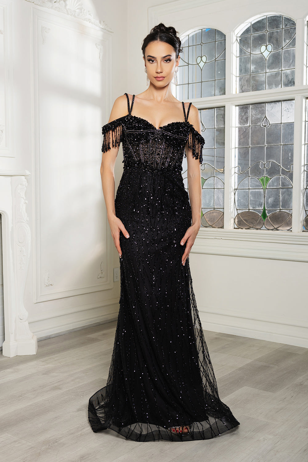 Wholesale Formal Dress Sweetheart Off The Shoulder Prom Gown By LA8193
