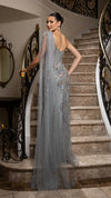 Load image into Gallery viewer, Wholesale One-Shoulder Sweetheart Beaded Sequin Sheath Prom Evening Gown by LA8205 - - Dresses LA Merchandise