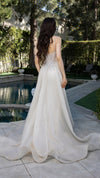 Load image into Gallery viewer, Wholesale Sparkling Beaded Mermaid Gown with Illusion Corset by LA8208 - - Prom Dress LA Merchandise