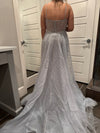 Load image into Gallery viewer, Wholesale Sparkling Beaded Mermaid Gown with Illusion Corset by LA8208 - - Prom Dress LA Merchandise