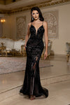 Load image into Gallery viewer, Wholesale Sequin Lace-Up Back Mermaid Formal Prom Dress by LA8213
