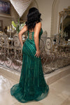 Load image into Gallery viewer, Wholesale Sequin Lace-Up Back Mermaid Formal Prom Dress by LA8213