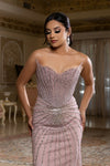 Load image into Gallery viewer, Wholesale Embellished Corset Mermaid Evening Gown Ideal for Prom &amp; Special Events by LA8217 - - Prom Dress LA Merchandise