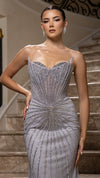 Load image into Gallery viewer, Wholesale Embellished Corset Mermaid Evening Gown Ideal for Prom &amp; Special Events by LA8217 - - Prom Dress LA Merchandise