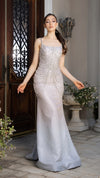 Load image into Gallery viewer, Wholesale Beaded Evening Gown Long Glitter Mermaid Dress with Lace-Up Back by LA8220 - - Prom Dress LA Merchandise