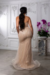 Load image into Gallery viewer, Wholesale Strapless Beaded Mermaid Evening Gown with Sweetheart Neckline by LA8228