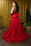 Load image into Gallery viewer, Wholesale Beaded Mermaid Prom Dress with Overskirt Sparkly Sleeveless Evening Gown by LA8234 - - Prom Dress LA Merchandise