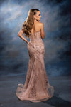 Load image into Gallery viewer, Wholesale Strapless Sweetheart Beaded Embroidery Glitter Tulle Sheath Prom Evening Gown by LA8243 - - Long Prom Dress LA Merchandise