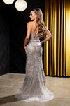 Load image into Gallery viewer, Wholesale Strapless Sweetheart Beaded Embroidery Glitter Tulle Sheath Prom Evening Gown by LA8243 - - Long Prom Dress LA Merchandise