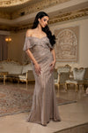 Load image into Gallery viewer, Wholesale All-Over Rhinestone Beaded Sequin Mermaid Prom Evening Gown with Sweep Train by LA8252 - - Dresses LA Merchandise