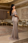 Load image into Gallery viewer, Wholesale All-Over Rhinestone Beaded Sequin Mermaid Prom Evening Gown with Sweep Train by LA8252 - - Dresses LA Merchandise