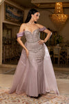 Load image into Gallery viewer, Wholesale Off-Shoulder Sweetheart Sequin Beaded Mermaid Prom Evening Gown by LA8263 - - Long Formal Dresses LA Merchandise