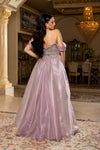 Load image into Gallery viewer, Wholesale Off-Shoulder Sweetheart Sequin Beaded Mermaid Prom Evening Gown by LA8263 - - Long Formal Dresses LA Merchandise