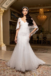 Load image into Gallery viewer, Wholesale Sleeveless  Mermaid Wedding Dress with Lace Appliqués and Sweetheart Neckline by LA8271