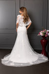 Load image into Gallery viewer, Wholesale Sleeveless  Mermaid Wedding Dress with Lace Appliqués and Sweetheart Neckline by LA8271