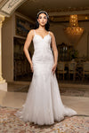 Load image into Gallery viewer, Wholesale Sleeveless  Mermaid Wedding Dress with Lace Appliqués and Sweetheart Neckline by LA8271