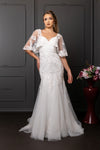 Load image into Gallery viewer, Wholesale Sleeveless  Mermaid Wedding Dress with Lace Appliqués and Sweetheart Neckline by LA8271