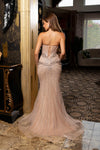 Cargar imagen en el visor de la galería, LA8284 Wholesale Strapless Beaded Sweetheart Corset Long Prom Evening Gown with Lace-Up Back - - Long Prom Dress LA Merchandise