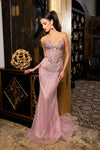 Cargar imagen en el visor de la galería, LA8284 Wholesale Strapless Beaded Sweetheart Corset Long Prom Evening Gown with Lace-Up Back - - Long Prom Dress LA Merchandise