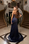 Cargar imagen en el visor de la galería, LA8284 Wholesale Strapless Beaded Sweetheart Corset Long Prom Evening Gown with Lace-Up Back - - Long Prom Dress LA Merchandise