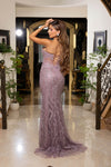 Cargar imagen en el visor de la galería, LA8289 Wholesale Strapless Sweetheart Corset Mermaid Prom Dress with Beaded Lace and Lace-Up Back - - Long Prom Dress LA Merchandise
