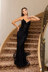 Cargar imagen en el visor de la galería, LA8294 Wholesale Strapless Sweetheart Sequin Beaded Mermaid Prom Dress with Lace-Up Corset Back