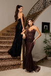 Cargar imagen en el visor de la galería, LA8294 Wholesale Strapless Sweetheart Sequin Beaded Mermaid Prom Dress with Lace-Up Corset Back