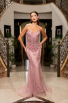 Cargar imagen en el visor de la galería, LA8294 Wholesale Strapless Sweetheart Sequin Beaded Mermaid Prom Dress with Lace-Up Corset Back
