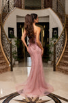 Cargar imagen en el visor de la galería, LA8294 Wholesale Strapless Sweetheart Sequin Beaded Mermaid Prom Dress with Lace-Up Corset Back