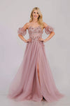 Load image into Gallery viewer, Wholesale Evening Dress Corset boning A-Line Long Prom Gown By LAA3041