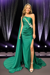 Load image into Gallery viewer, Wholesale Red Carpet Dress Asymmetrical Mermaid Prom Gown By LAA7056