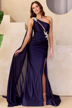 Load image into Gallery viewer, Wholesale Red Carpet Dress Asymmetrical Mermaid Prom Gown By LAA7056