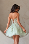 Cargar imagen en el visor de la galería, Wholesale Cocktail Sweetheart Strapless Homecoming Dress By LAABZ9024S - - LAA