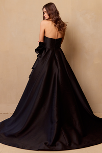 Wholesale Gala Dress Layered Ruffles A-Line Formal Gown By LAASU085