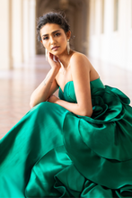 Load image into Gallery viewer, Wholesale Gala Dress Layered Ruffles A-Line Formal Gown By LAASU085