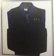 Load image into Gallery viewer, LA Merchandise LADBG688 4 pc Pin striped Formal Boys Suit - PURPLE - Boys suits LA Merchandise
