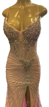 Load image into Gallery viewer, Wholesale Beaded Mermaid Prom Dress Sweetheart Evening Gown with Lace-Up Back &amp; Slit by LAM2688 - - Prom Dress LA Merchandise