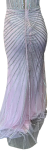 Load image into Gallery viewer, Wholesale Beaded Mermaid Prom Dress Sweetheart Evening Gown with Lace-Up Back &amp; Slit by LAM2688 - - Prom Dress LA Merchandise