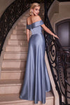 Load image into Gallery viewer, Wholesale Sweetheart Off Shoulder Satin Formal Bridesmaid Gown By LAR325