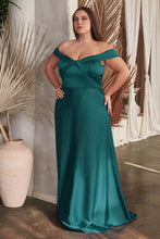 Load image into Gallery viewer, Wholesale Sweetheart Off Shoulder Satin Formal Bridesmaid Gown By LAR325
