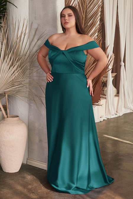 Wholesale Sweetheart Off Shoulder Satin Formal Bridesmaid Gown By LAR325