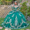 Load image into Gallery viewer, LAS3800 Emerald Green Wholesale Quinceañera Ball Gown Sweetheart Dress with Detachable Long Sleeves